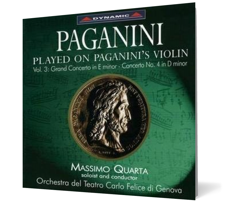 The violin concertos played on Paganini\'s violin Vol. 3