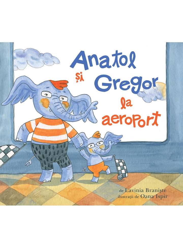 Anatol și Gregor la aeroport