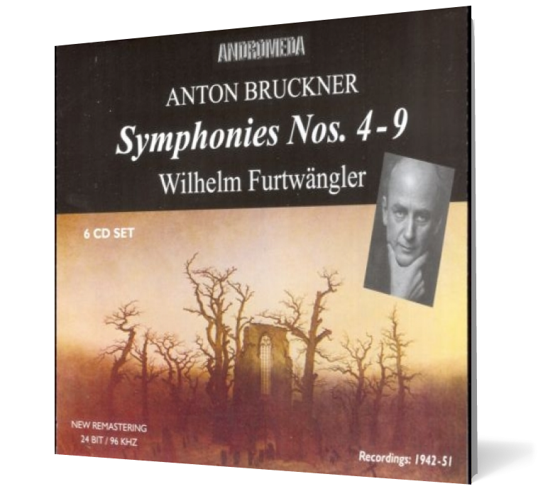 Furtwangler: Bruckner: Symphonies nos.4-9 (6 CD box set, APE)