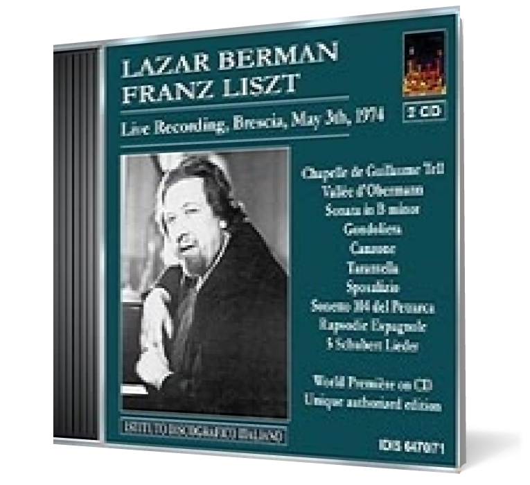 Lazar Berman plays Liszt Berman