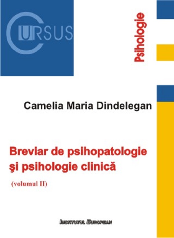 Breviar de psihopatologie si psihologie clinica (vol. 2)