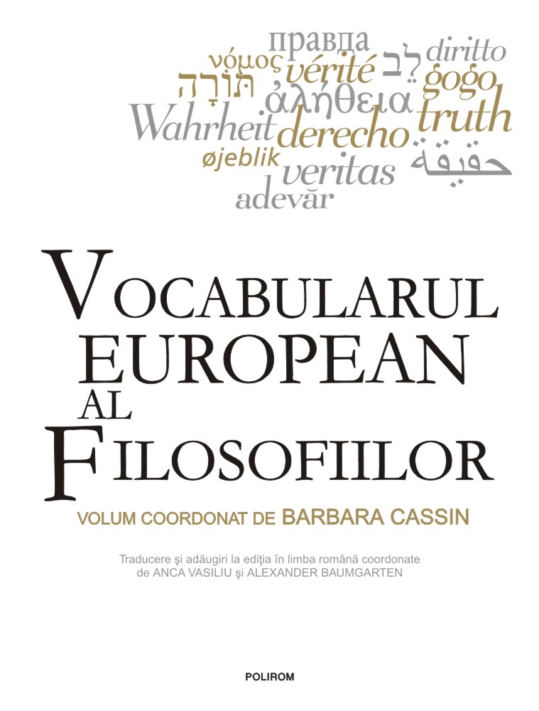 Vocabularul european al filosofiilor European