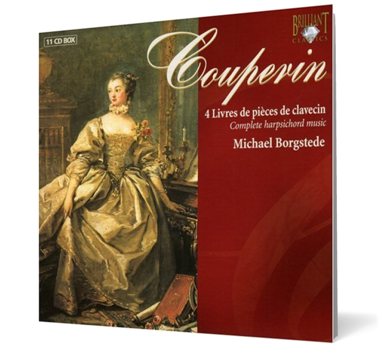 Couperin – 4 Livres de Pièces de Clavecin (11 CD box set) 11+