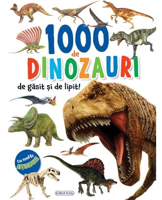 1000 de dinozauri de găsit și de lipit