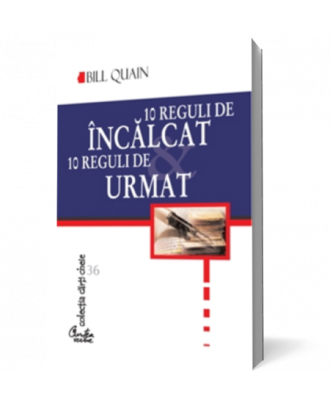 10 reguli de incalcat - Coperta 3D