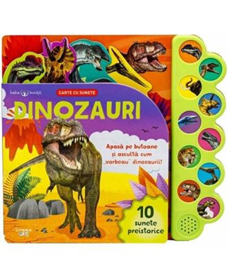 Dinozauri. Carte cu sunete