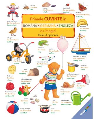 Primele cuvinte in romana, germana, engleza cu imagini