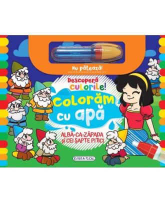 Descopera culorile! Alba-ca-Zapada si cei sapte pitici