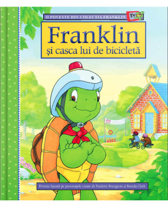 Franklin si casca lui de bicicleta