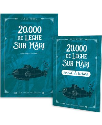 20.000 de leghe sub mări (include jurnal de lectură)