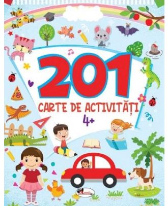 201 carte de activitati 4 ani+