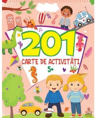 201 carte de activitati 5 ani+