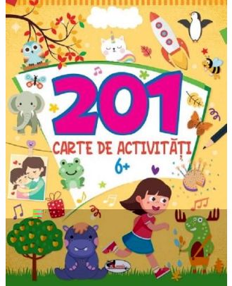 201 carte de activitati 6 ani+