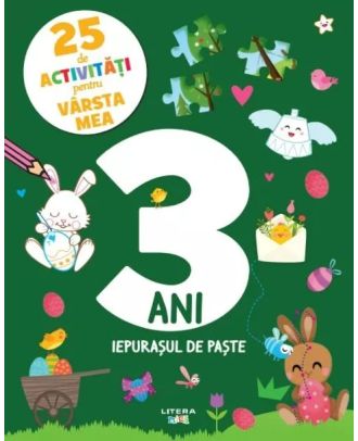 25 de activitati pentru varsta mea. 3 ani. Iepurasul de Paste