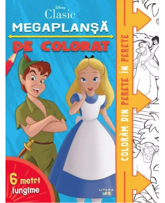 Disney Clasic. Megaplansa de colorat