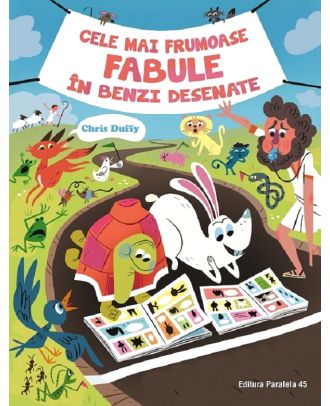 Cele mai frumoase fabule in benzi desenate