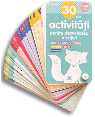 30 de Activitati pentru dezvoltarea atentiei