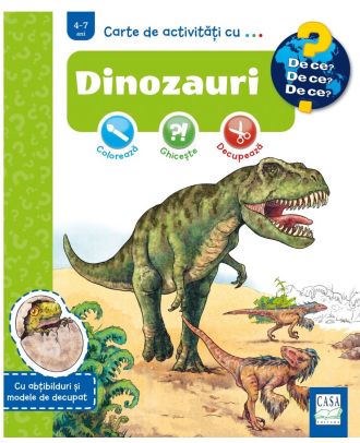 Carte de activitati cu .... Dinozauri
