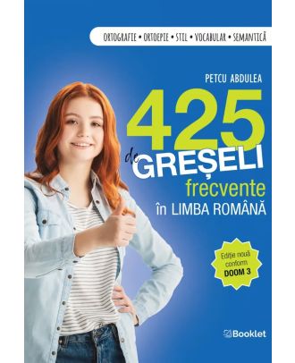 425 de greșeli frecvente în limba română