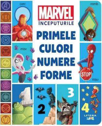 Marvel Inceputurile. Primele culori, numere, forme
