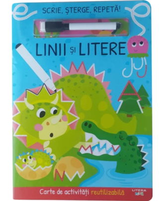 Scrie, sterge, repeta! Linii si litere