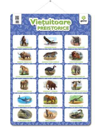 Plansa. Vietuitoare preistorice