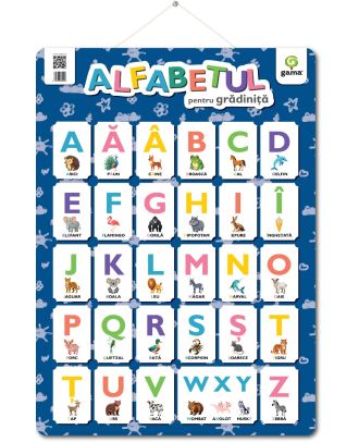 Plansa. Alfabetul pentru gradinita