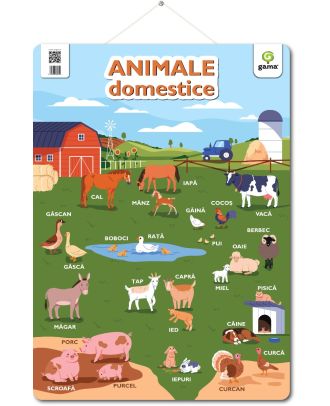 Plansa. Animale domestice
