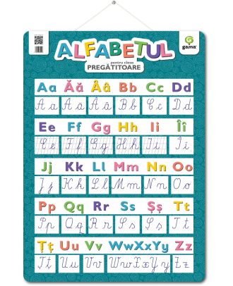 Plansa. Alfabetul pentru clasa pregatitoare