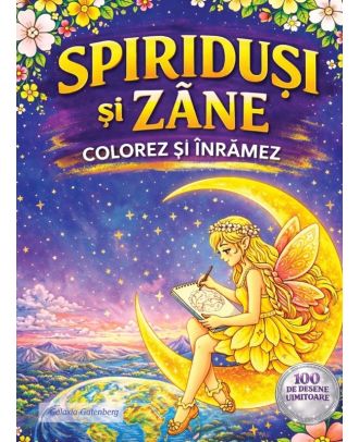 Colorez și înrămez. Spiriduși și Zâne