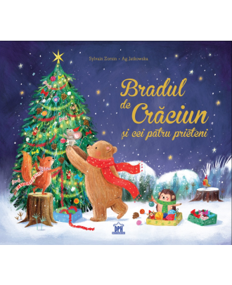 Bradul de Craciun si cei patru prieteni