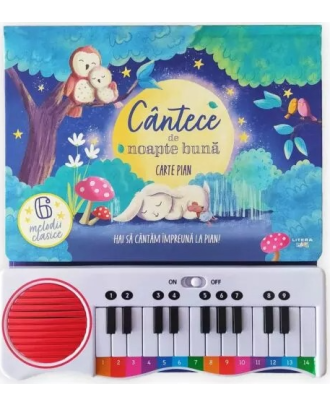 Cantece de noapte buna. Carte pian
