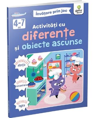 Activitati cu diferente si obiecte ascunse. Invatare prin joc 4-7 ani