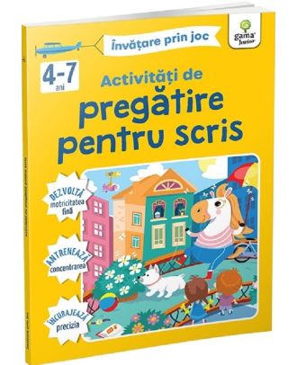 Activitati de pregatire pentru scris. Invatare prin joc 4-7 ani