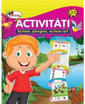 Activitati. Scriem, stergem, scriem iar!