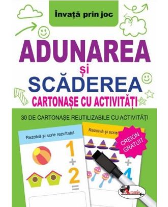 Adunarea si scaderea. Cartonase cu activitati