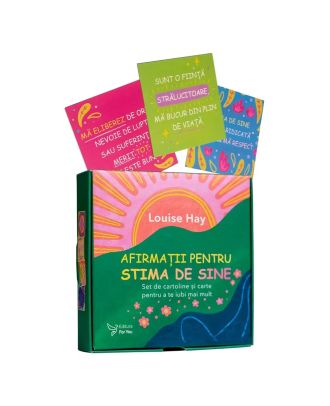 Afirmații pentru stima de sine (carte + set de cartoline)