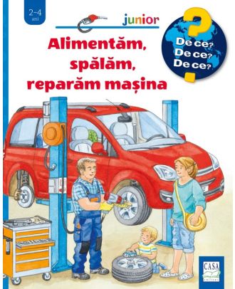 Alimentam, spalam, reparam masina