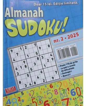 Almanah sudoku nr. 2/2025