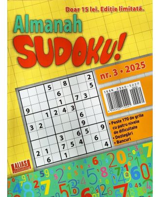 Almanah Sudoku nr. 3/2025