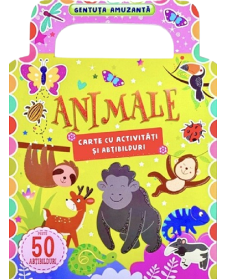 Animale. Carte cu activitati si abtibilduri