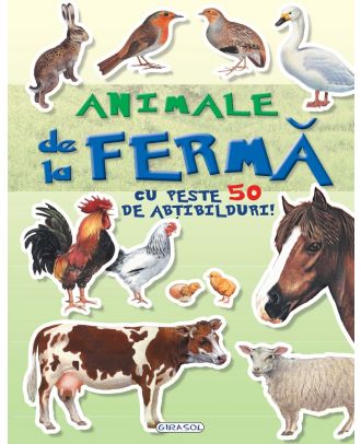 Animale de la ferma cu peste 50 de abtibilduri