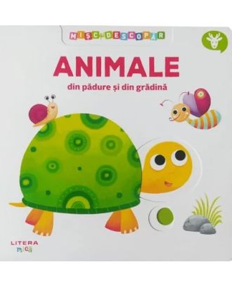 Misc si descopar. Animale din padure si din gradina