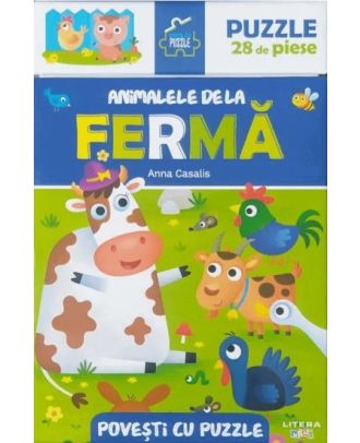 Povesti cu puzzle. Animalele de la ferma