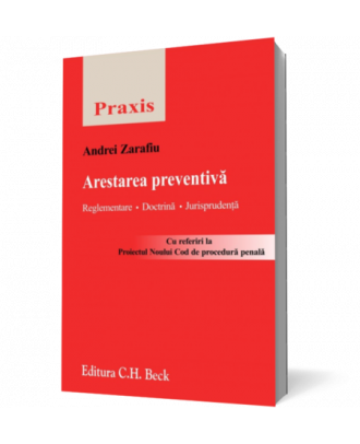 Arestarea preventiva - Coperta 3D
