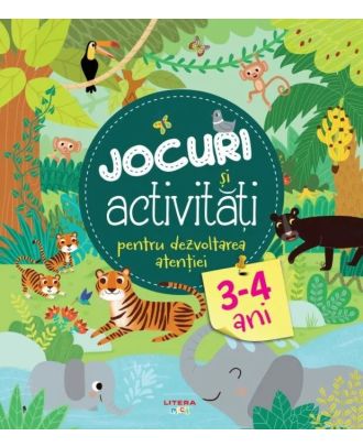 Jocuri si activitati pentru dezvoltarea atentiei (3-4 ani)