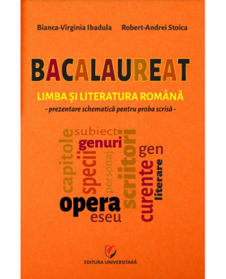 Bacalaureat. Limba si literatura romana. Prezentare schematica pentru proba scrisa