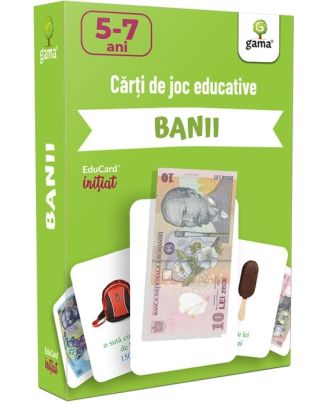 Banii. Carti de joc educative