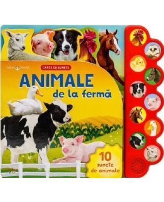 Animale de la ferma. Carte cu sunete