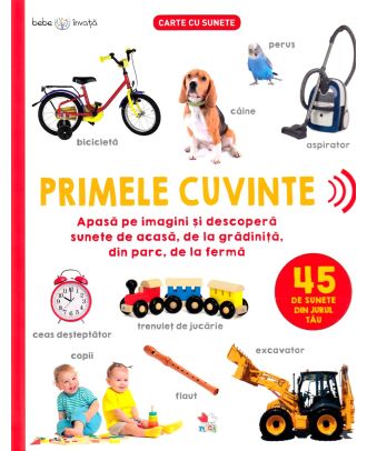 Bebe invata. Primele cuvinte. 45 de sunete din jurul tau